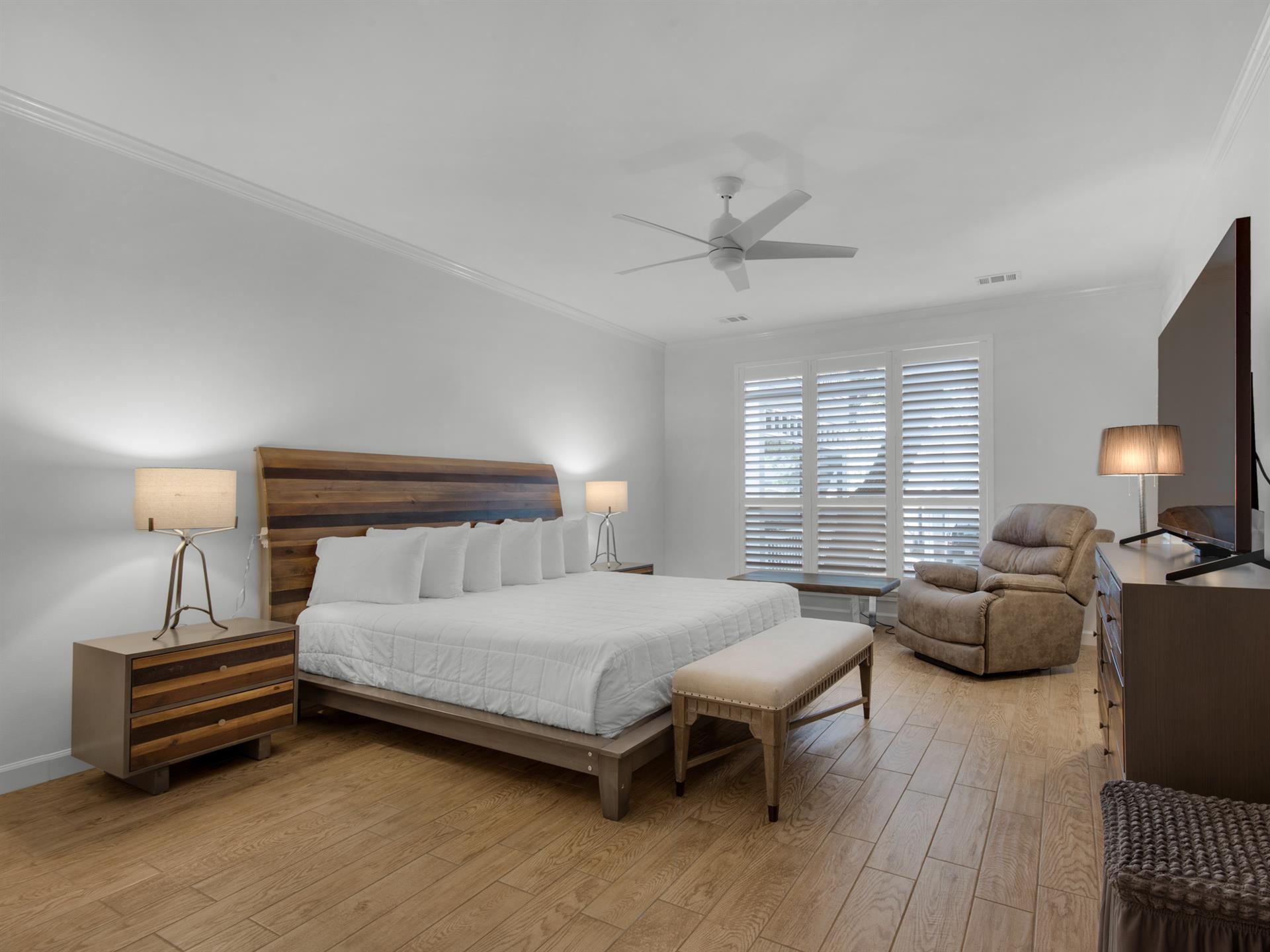 Bedroom 1 with King Bed