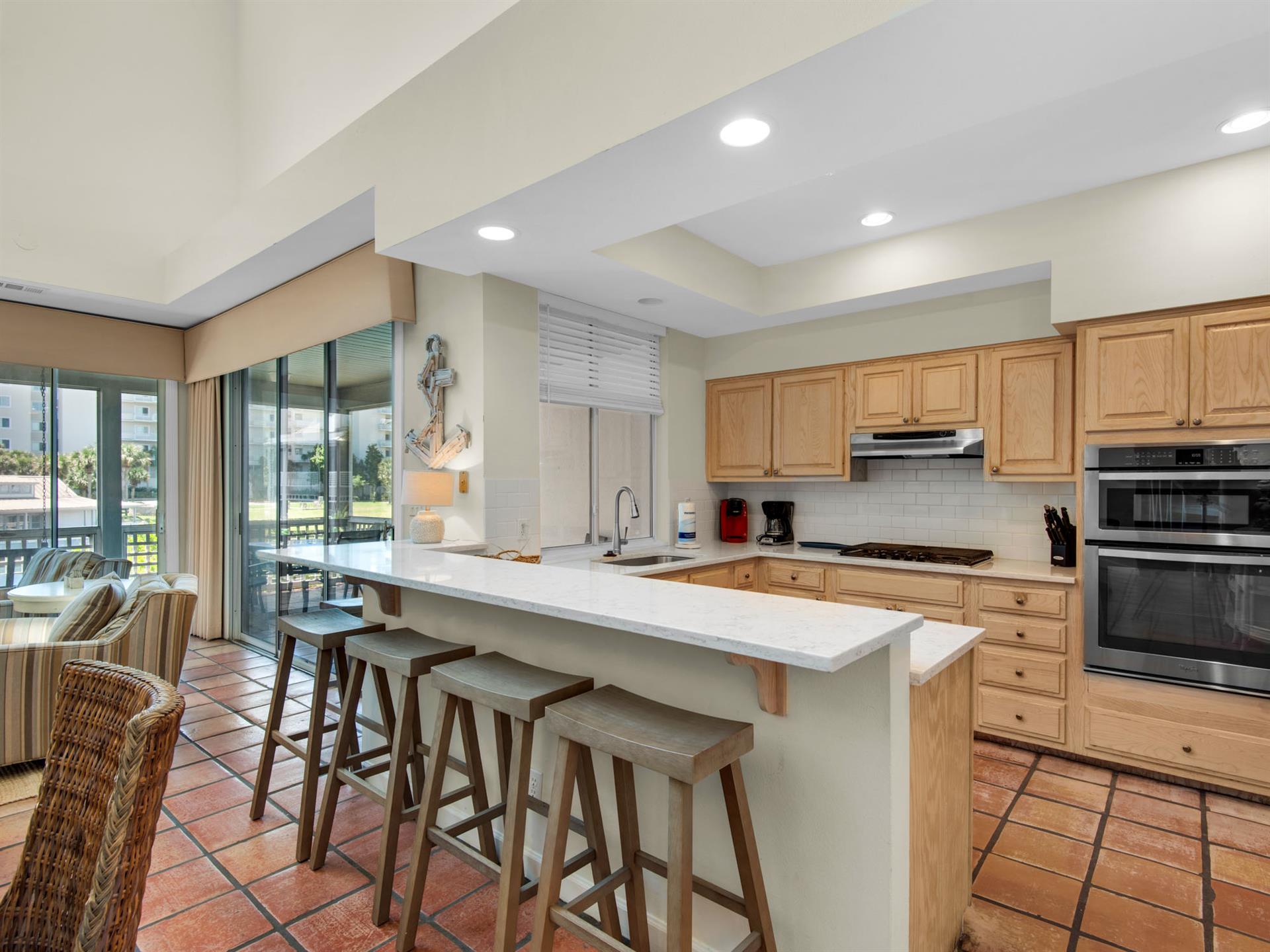 Breakfast Bar With Extra Seating