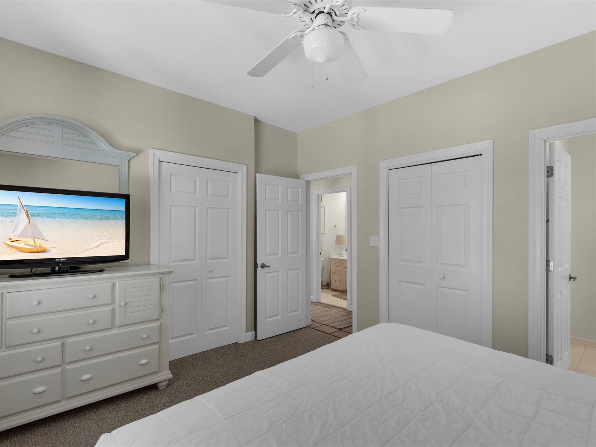 Bedroom 2 With Flat Screen TV