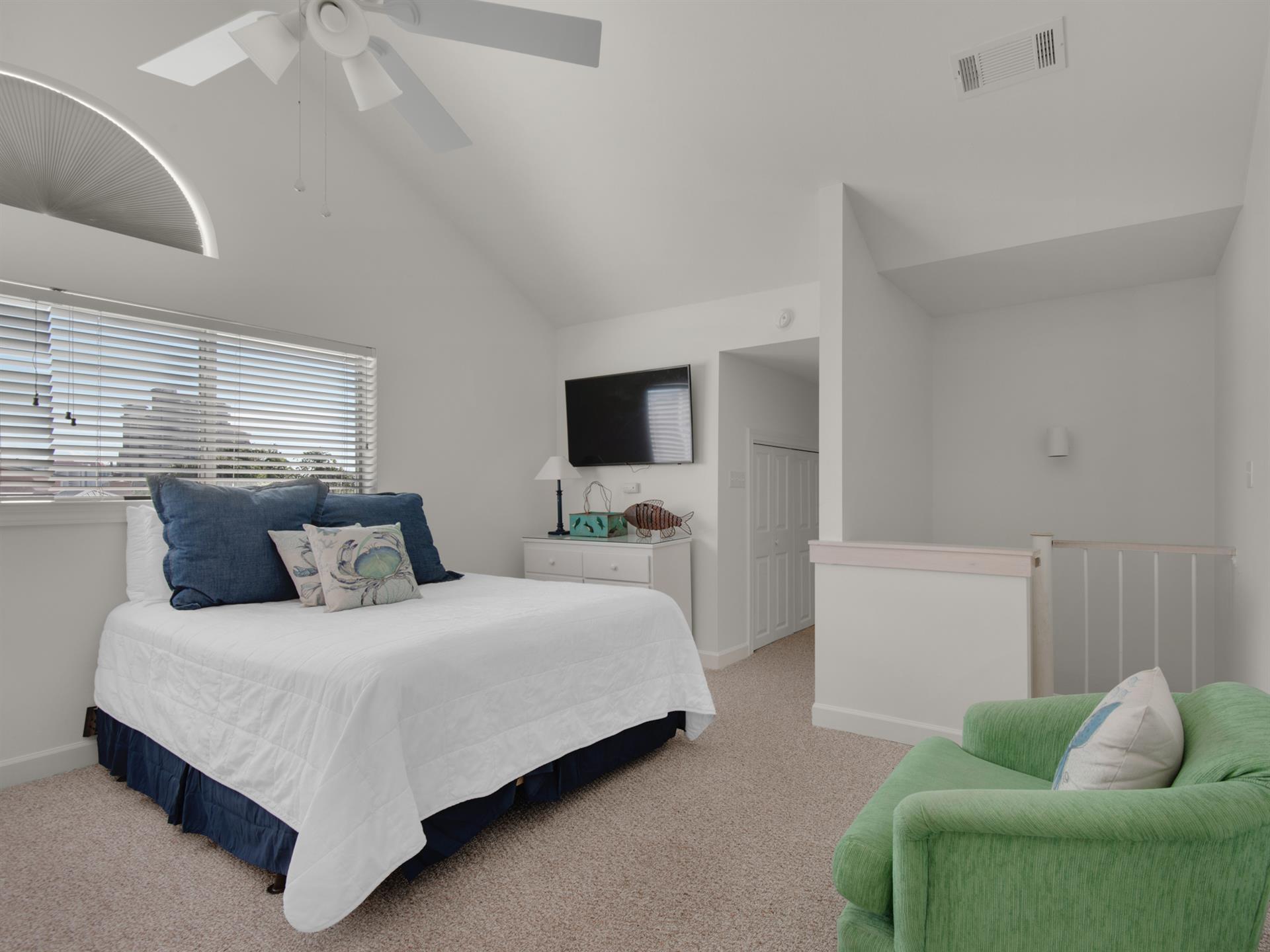Bedroom 4 With Flat Screen TV