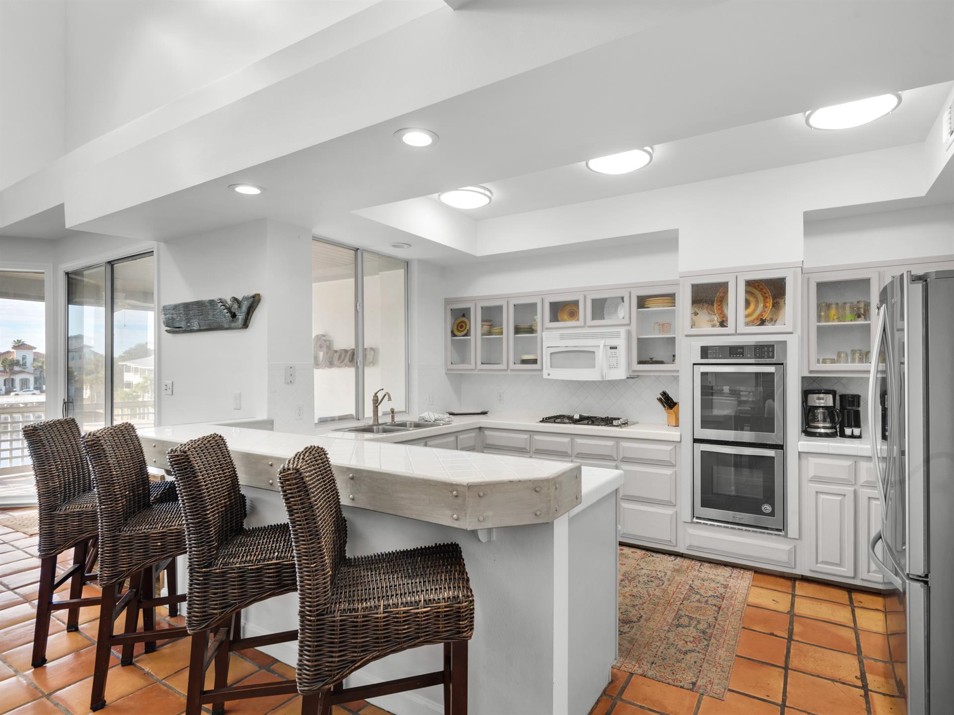 Breakfast Bar With Extra Seating