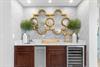 Wet Bar on 1st Floor off Dining Area