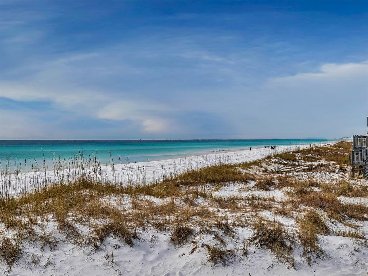 White Sandy Beaches just steps away