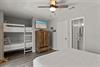 Bedroom 2 with Queen bed and Bunk Bed