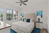 2nd floor Bedroom 1 with king bed