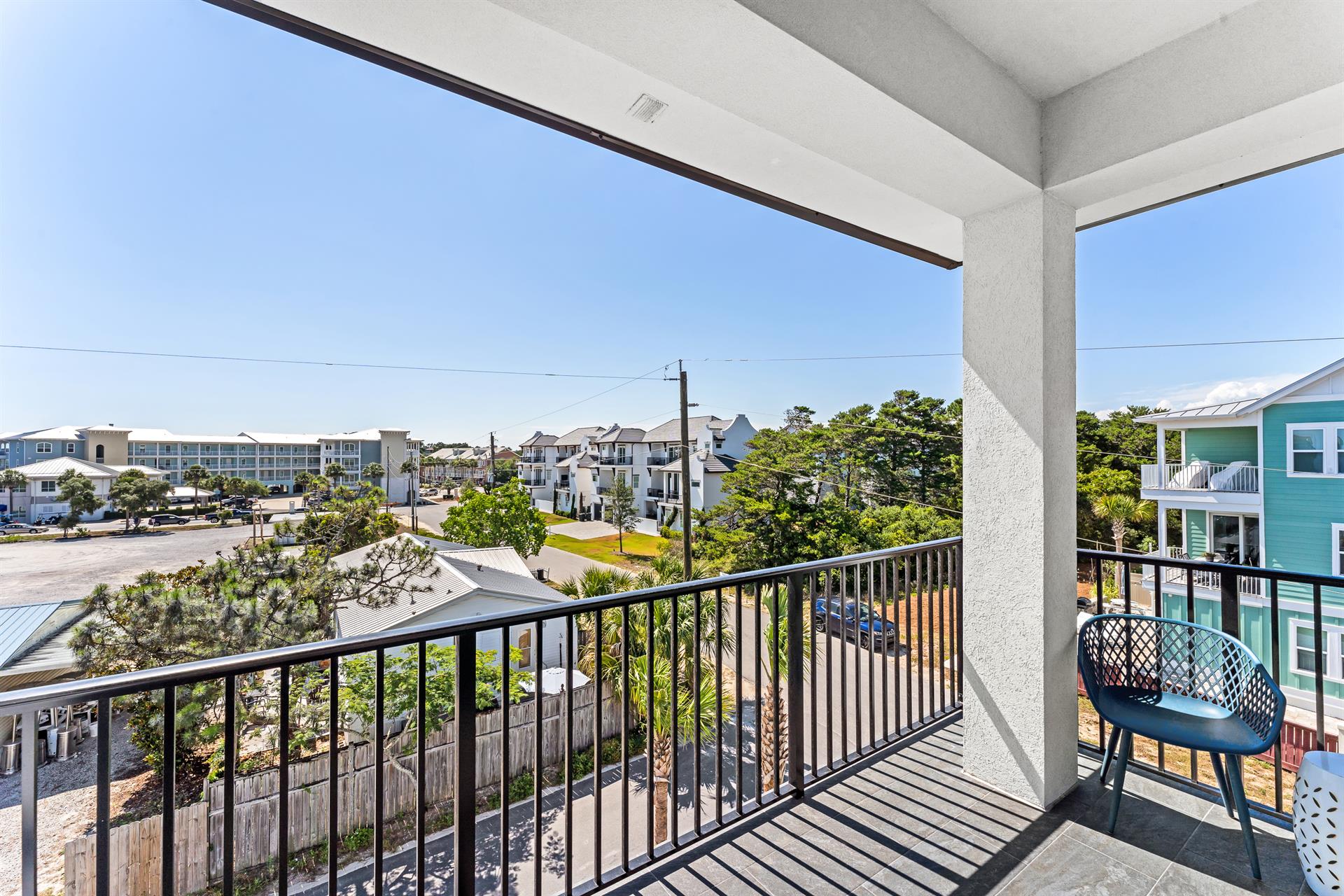 3rd floor balcony accessed via bedroom 5 or hallway