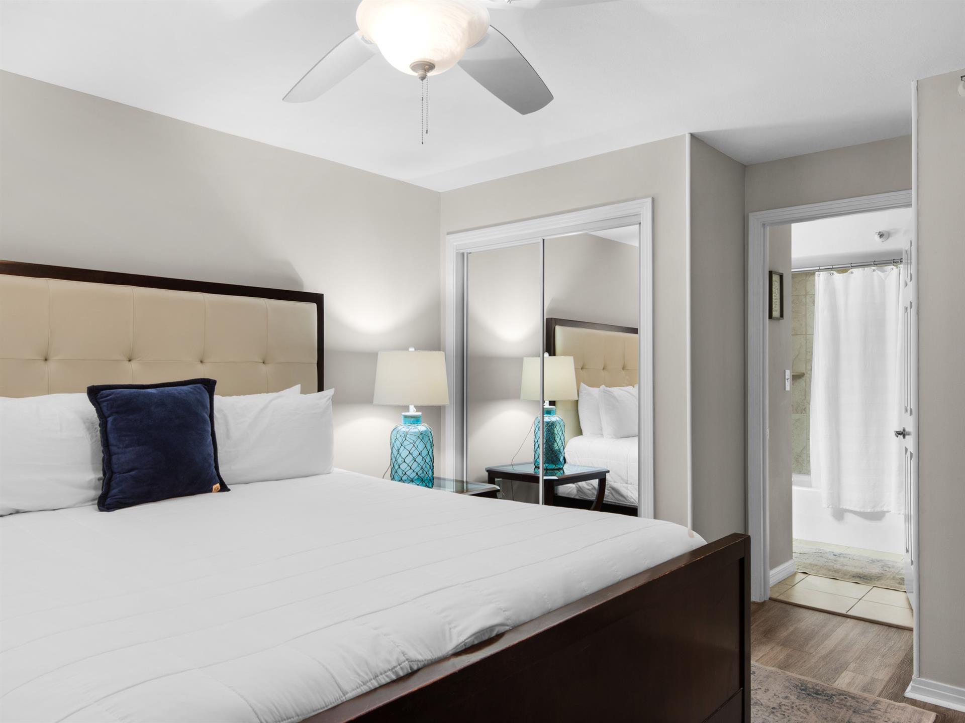 Bedroom 2 private ensuite awaits just steps away, making mornings a breeze.