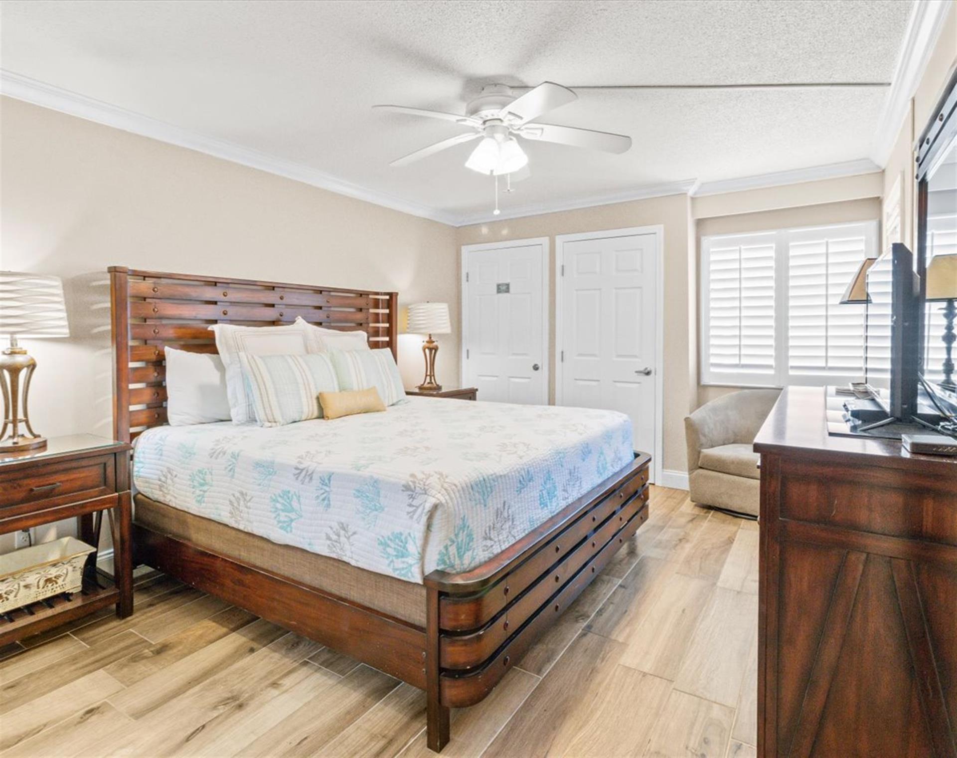 HSRC Master Bedroom With King Bed