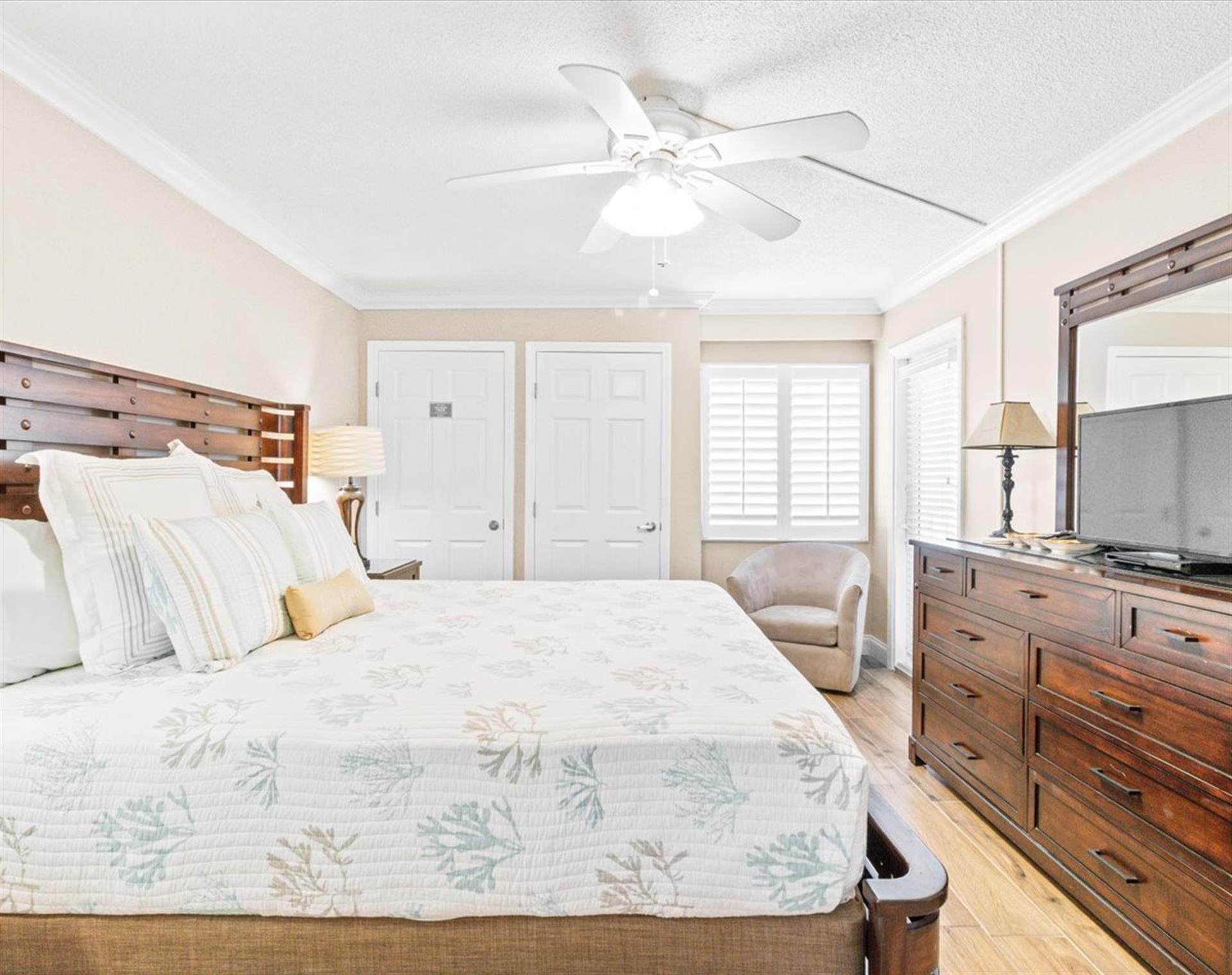 HSRC Master Bedroom With King Bed