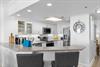 Open Kitchen with Bar Seating