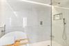 Spa Like Primary Shower and Soaking Tub