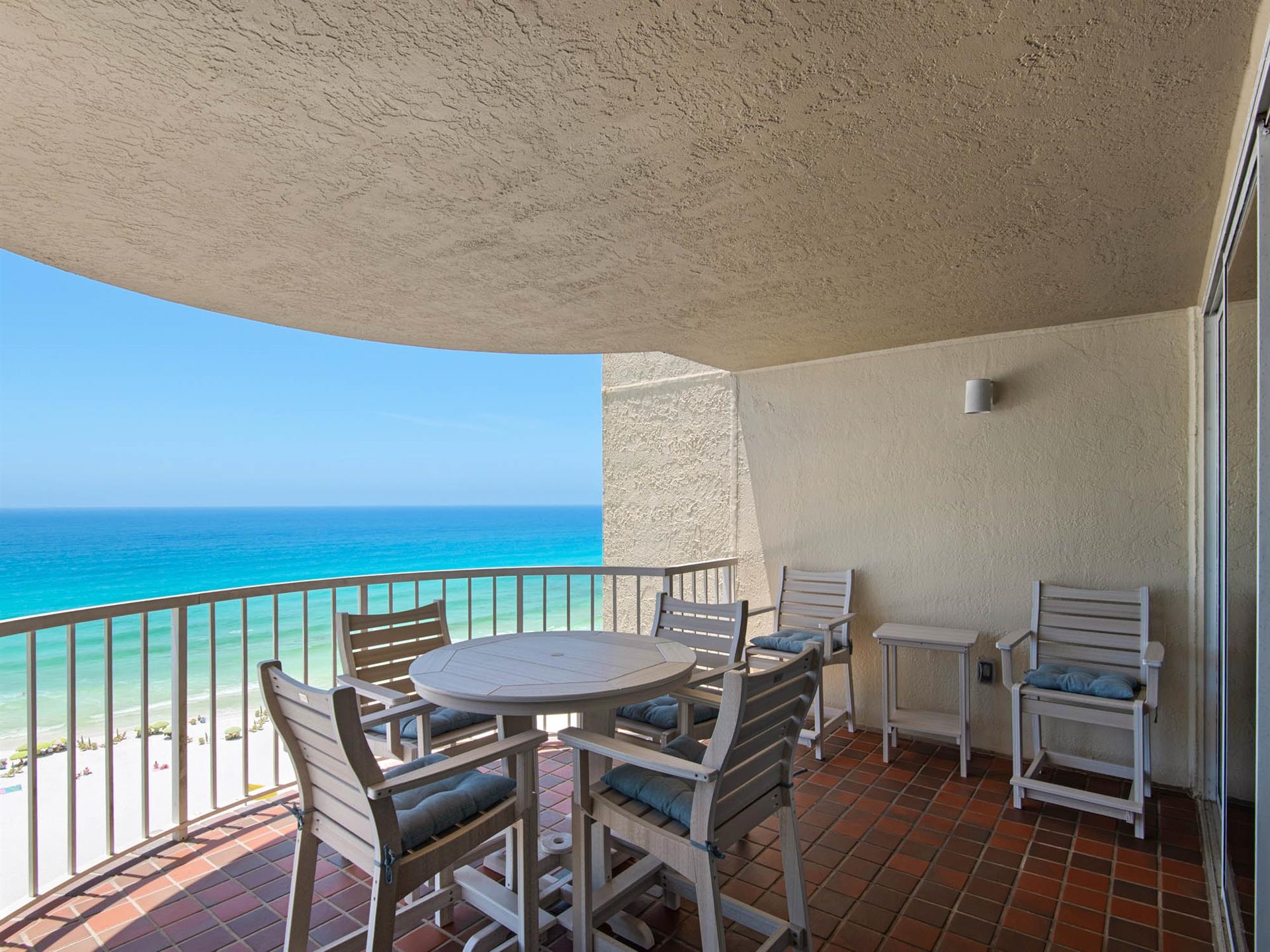 Private balcony