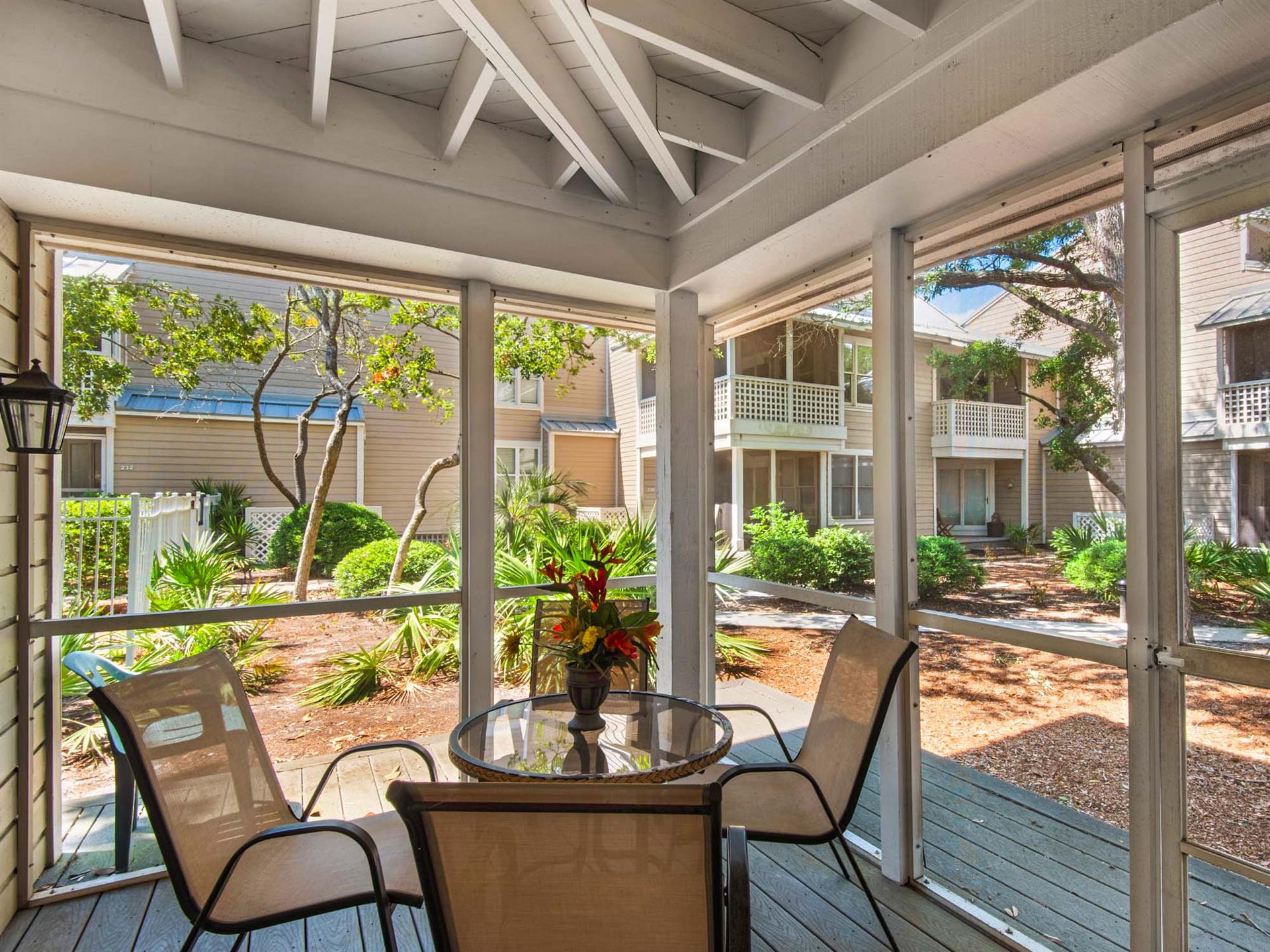 Private Screened Porch