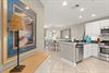Spacious open floor plan sharing view from the kitchen to the living area.