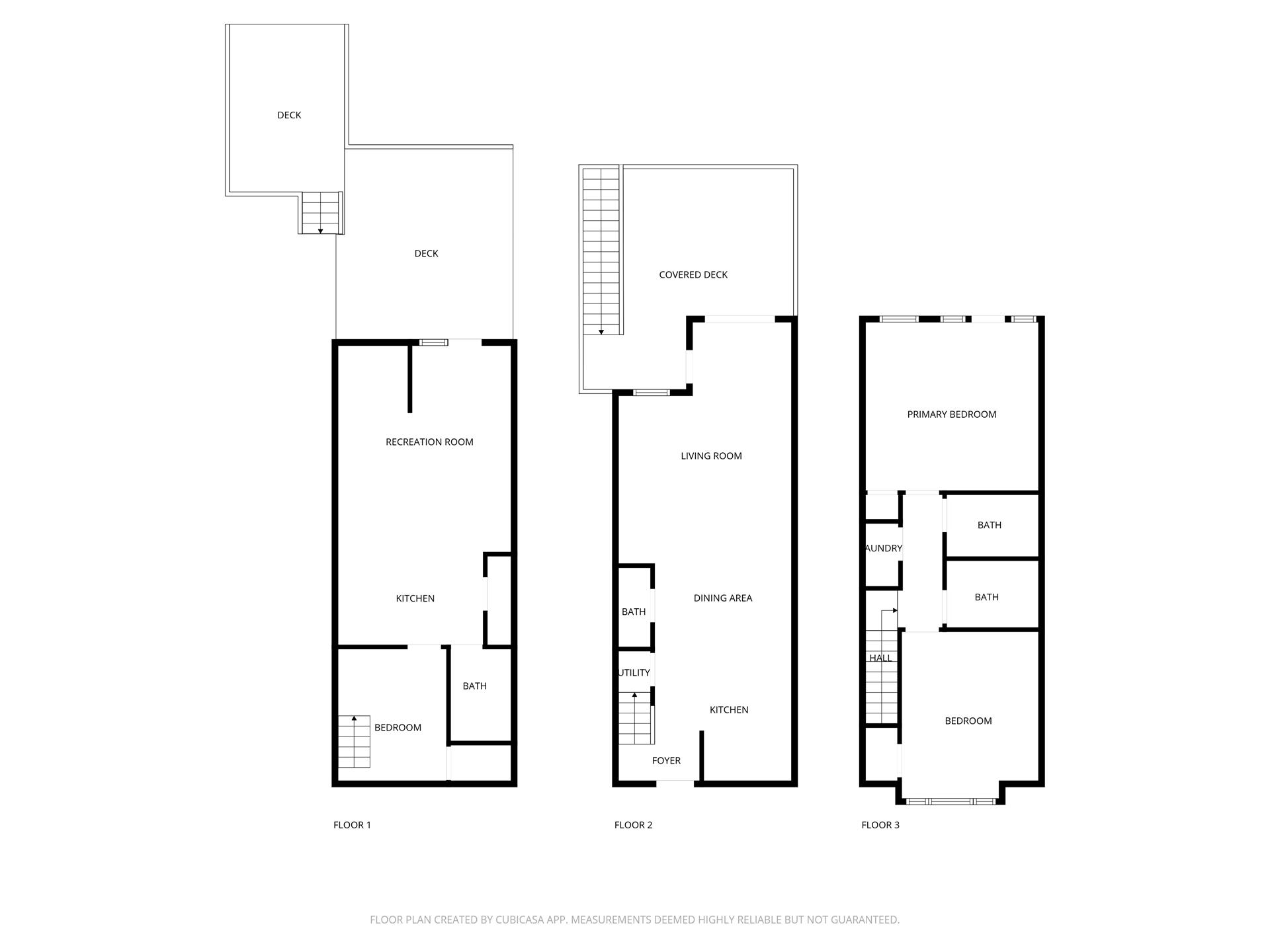 Detailed floor plan showing the layout of this vacation rental