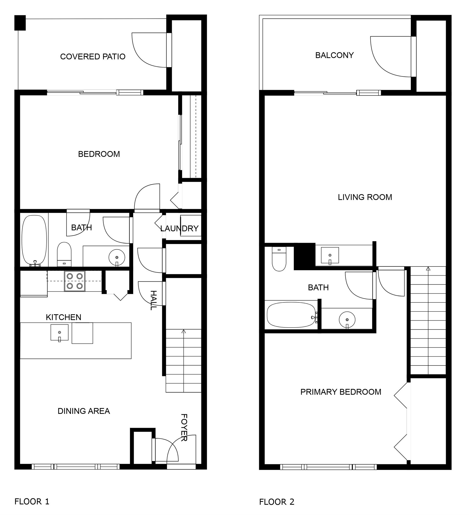 Detailed floor plan showing the layout of this vacation rental