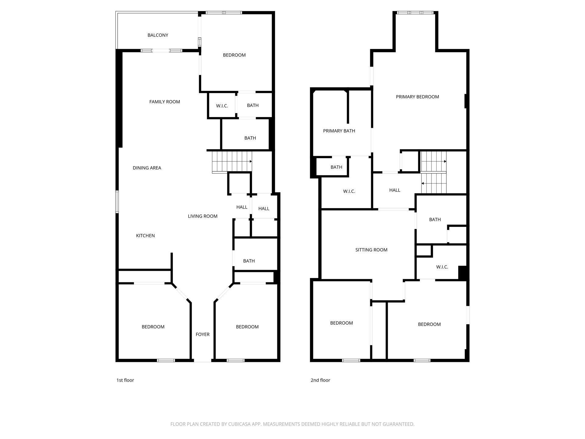 Detailed floor plan showing the layout of this vacation rental