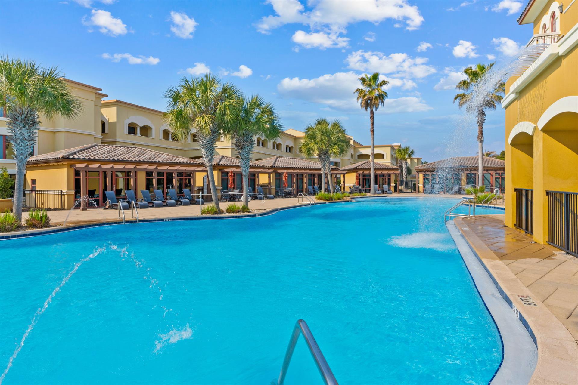 Enjoy a Swim in this Humongous Pool