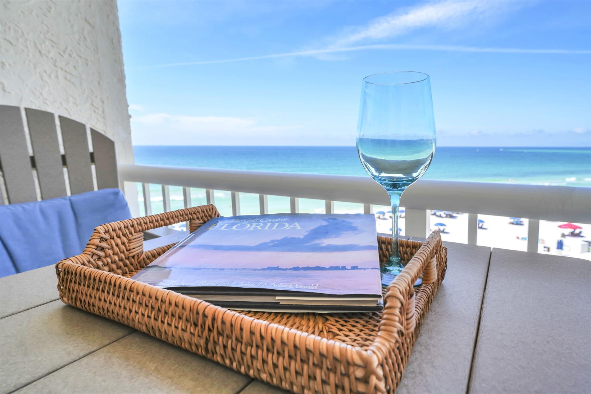 Balcony reading