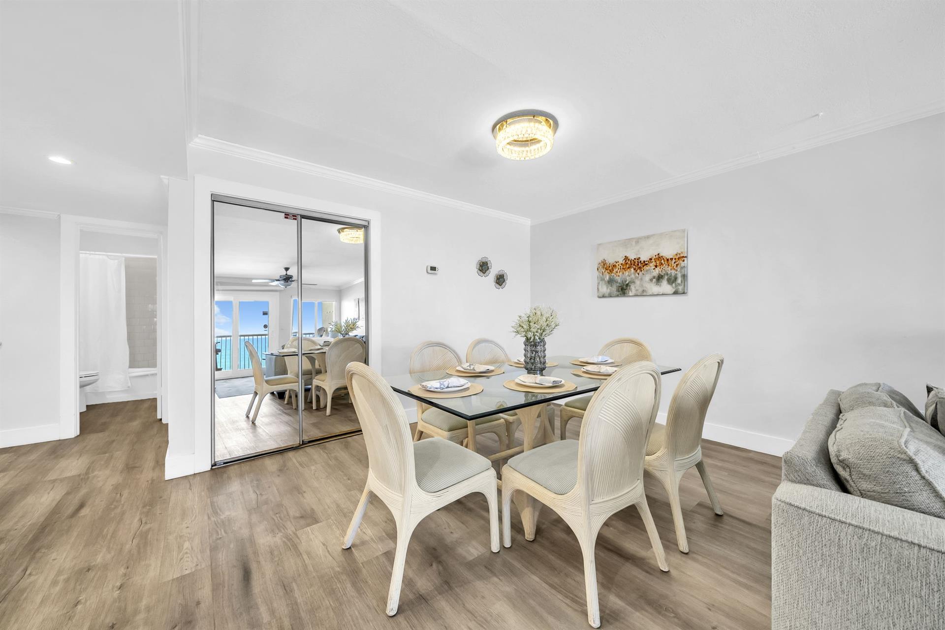 Dining area seating