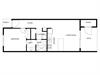 Detailed floor plan showing the layout of this vacation rental