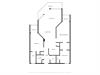 Floor plan showing the layout of this vacation rental