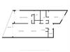 Floor plan showing the layout of this vacation rental