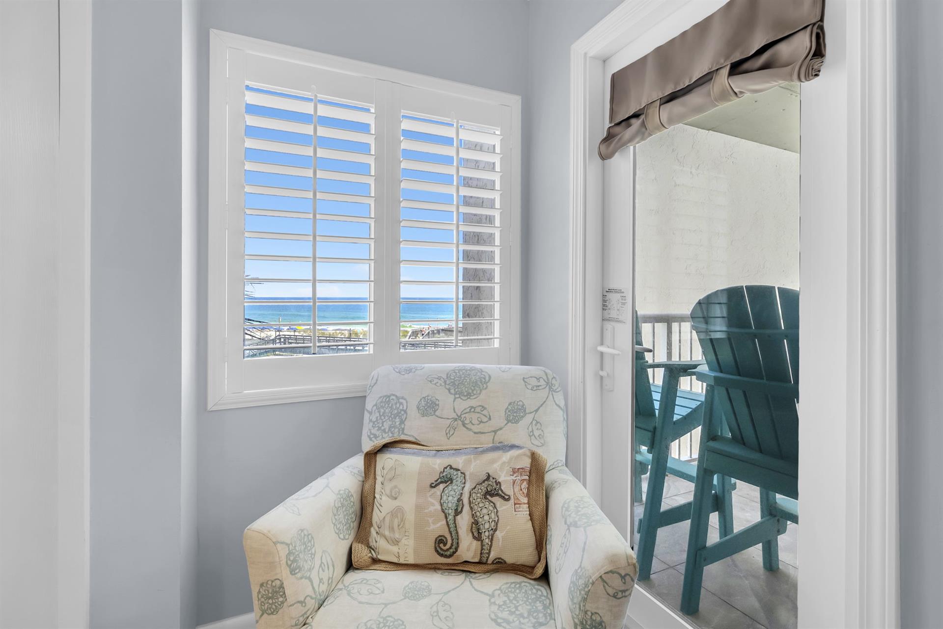 View from master bedroom