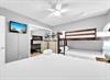 HSRC Guest Bedroom with 26 TV, Queen Bed  Twin Bunk Bed