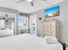 HSRC Master Bedroom with 40 TV  Balcony Access