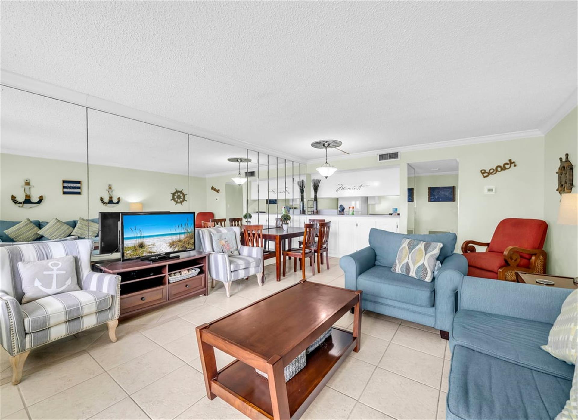 HSRC Living Area View From Private Balcony