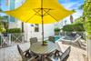 Private Pool and Seating Area