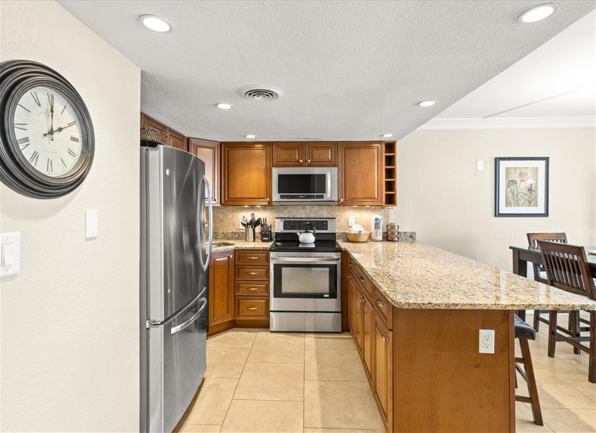 HSRC 603 Kitchen With Stainless Steel Appliances