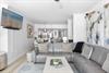 Living Room into Dining and Kitchen