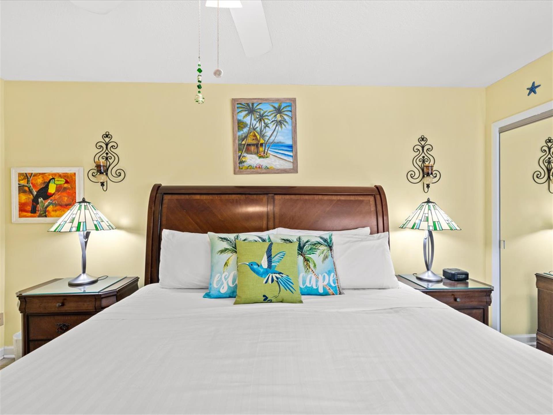 HSRC Master Bedroom With King Size Bed