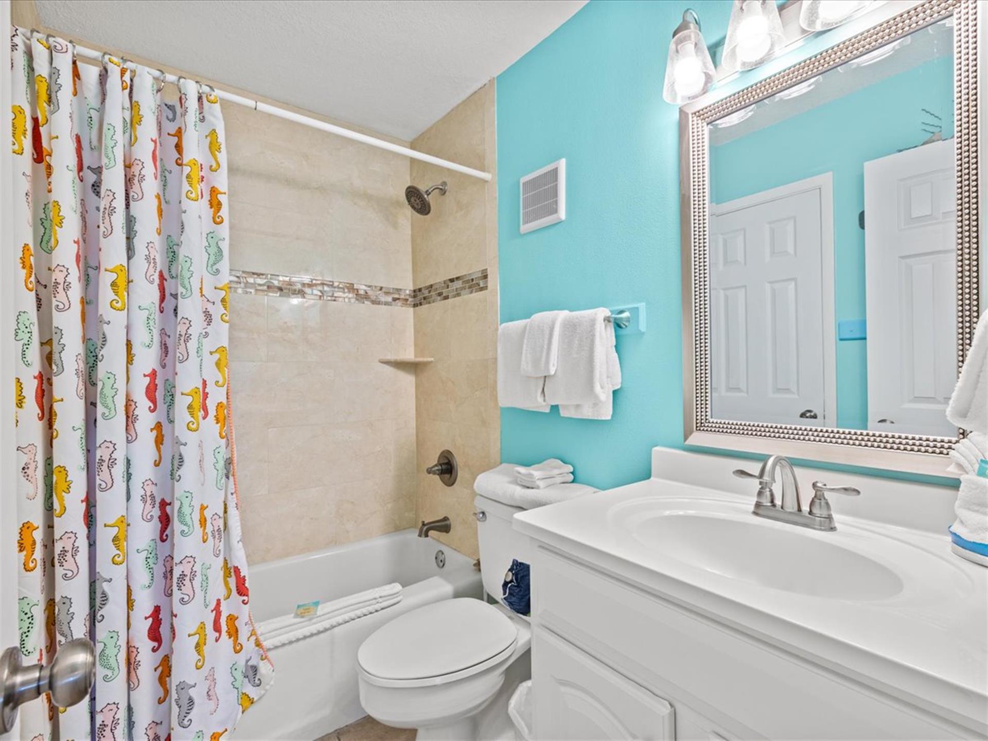 HSRC Guest Bathroom With TubShower Combo