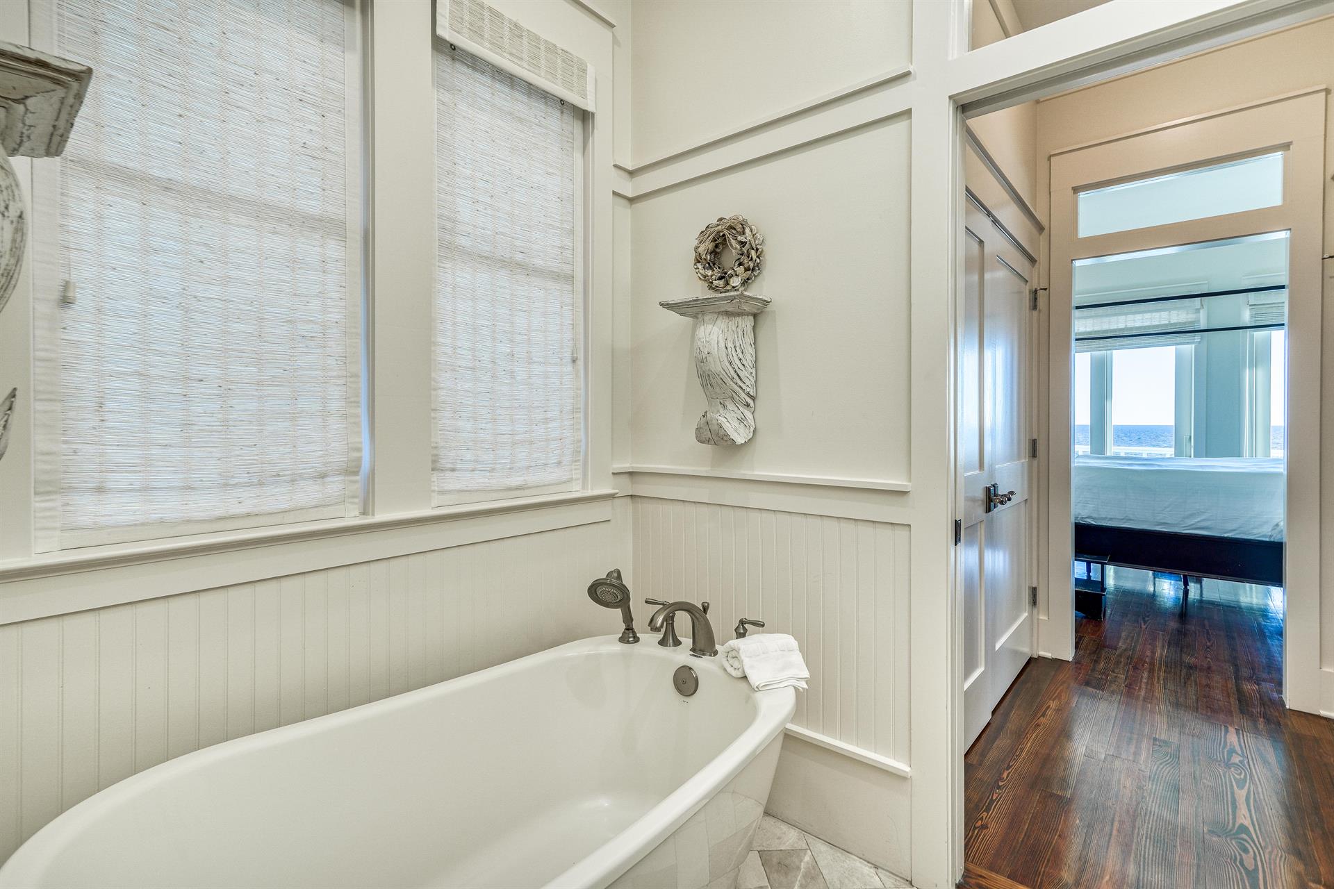 Double Vanities, Walk In Shower and Soaking Tub