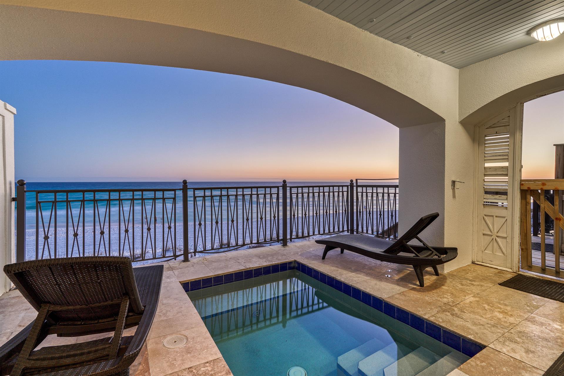 Private Splash Pool Area