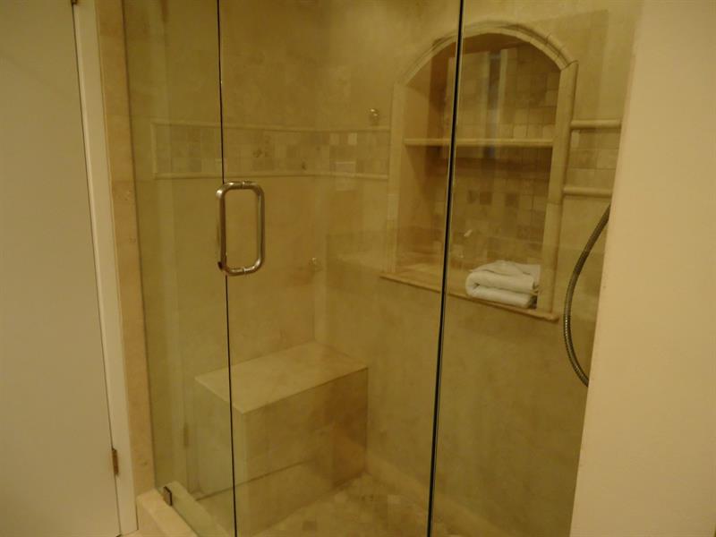 Walkin Shower in Master Bath