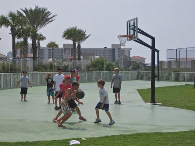 A game of basketball, with a view, Submitted by Jennifer