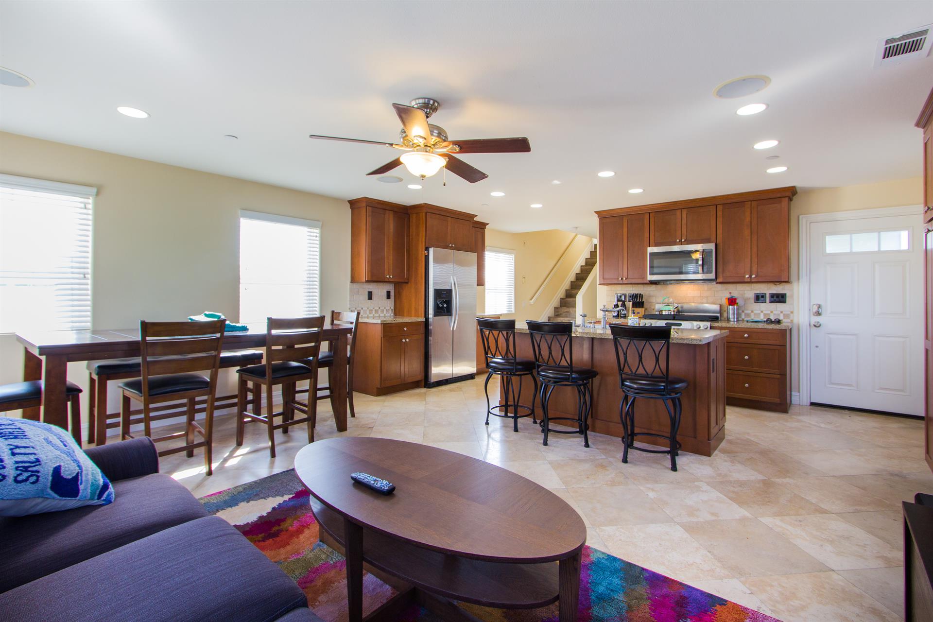 Living, Kitchen and Dining area
