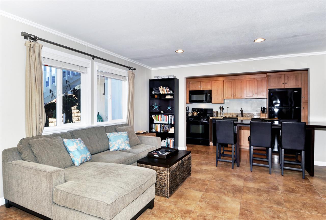 Living Area  Kitchen