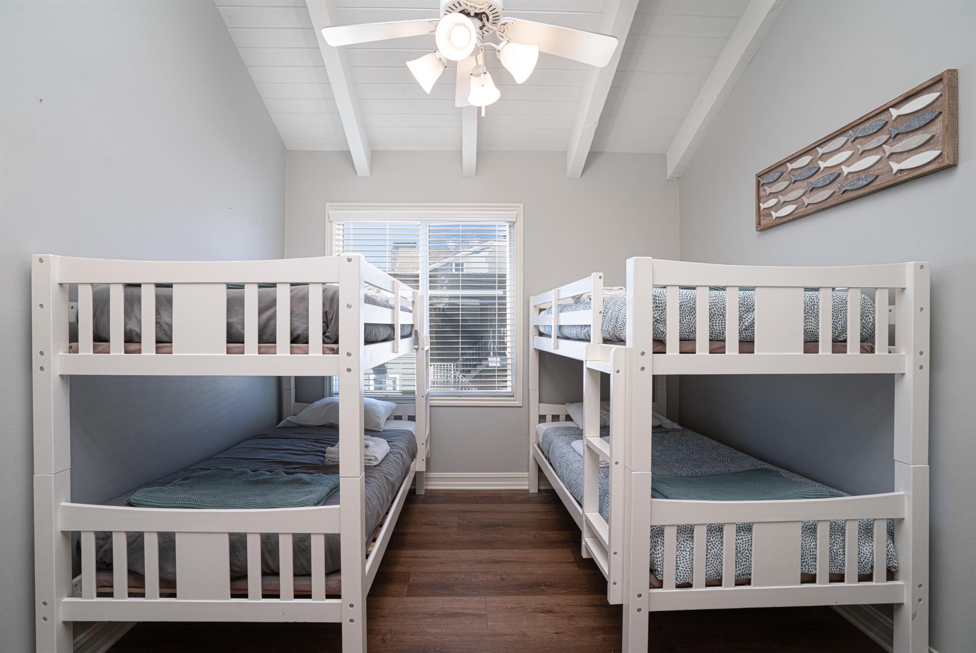 Unit A Bunk Room beds