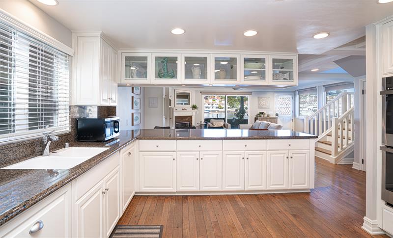 Unit A Kitchen and Living