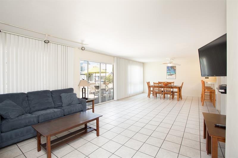 Living Room with Flatscreen TV