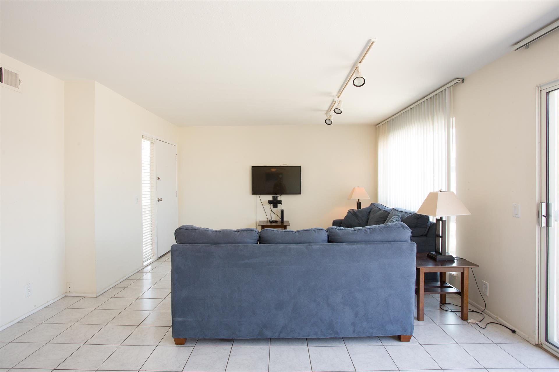 Living Room and Front Door