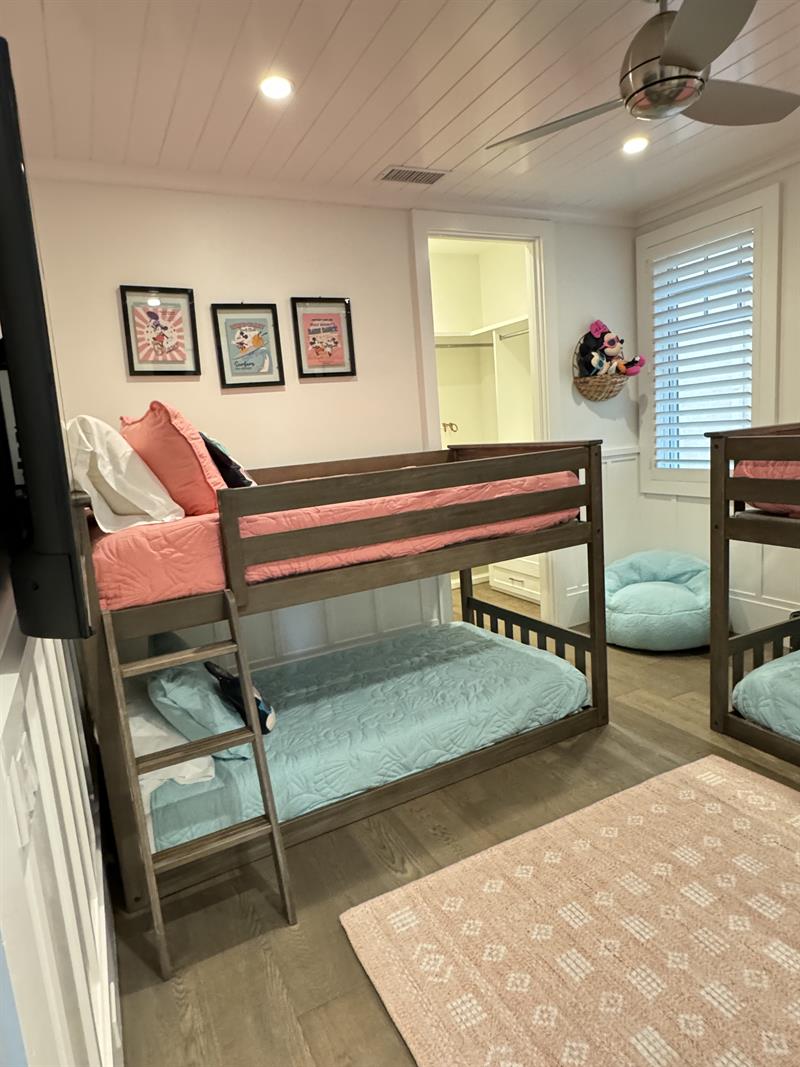Kids Bunk bedroom Disney Themed