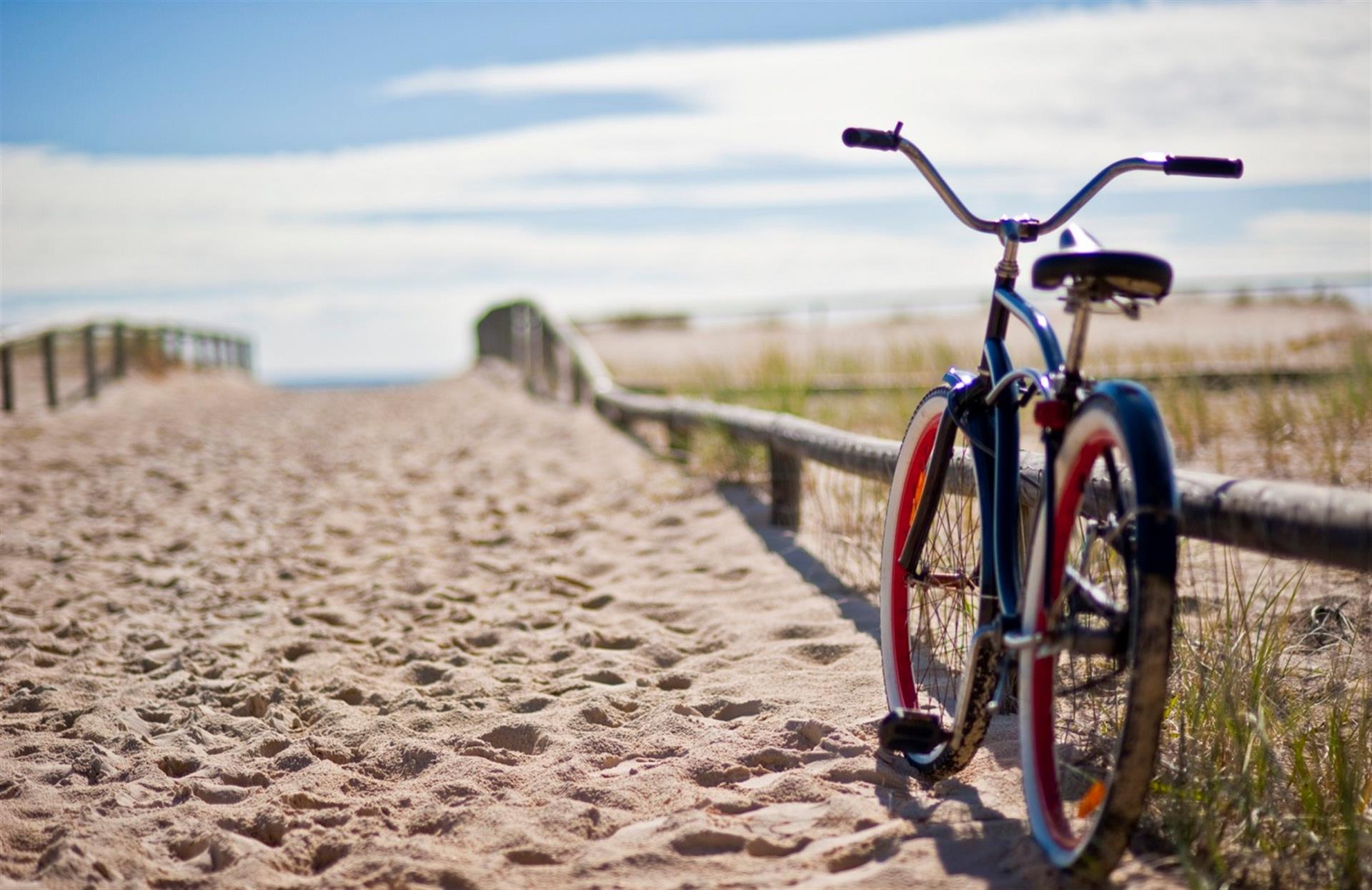 Bike at Beach