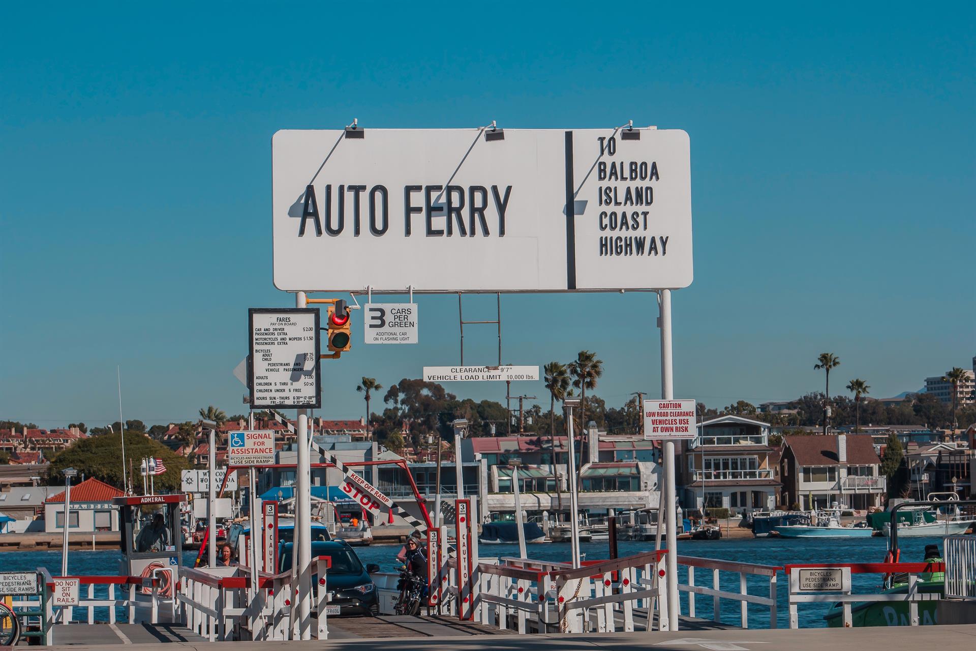 Take the Ferry to Balboa Island