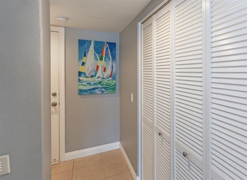 Rear Hall with Garage Access